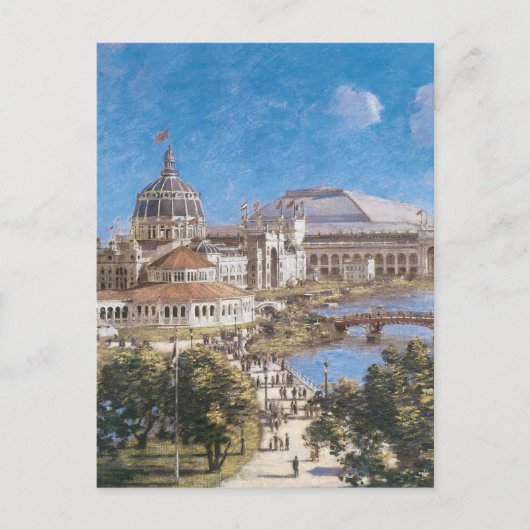 Weltausstellung in Kolumbien von Theodore Robinson Postkarte (Vorderseite)