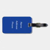 Weltausstellung oder Bust Gepäckanhänger (Rückseite horizontal)