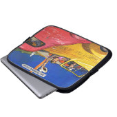 Weltausstellung oder Bust Laptopschutzhülle (Vorne Knopf)