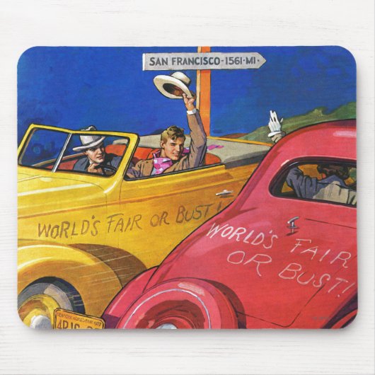 Weltausstellung oder Bust Mousepad (Vorne)
