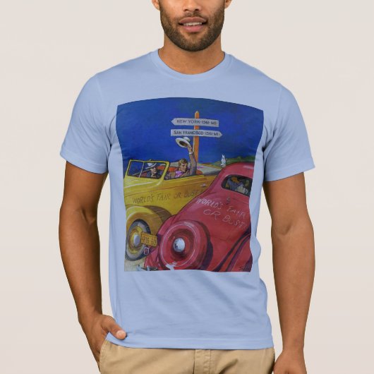 Weltausstellung oder Bust T-Shirt (Vorderseite)
