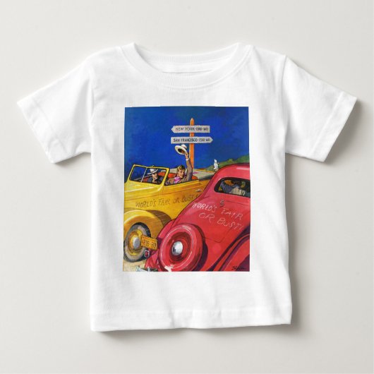 Weltausstellung oder Fehlschlag Baby T-shirt (Vorderseite)