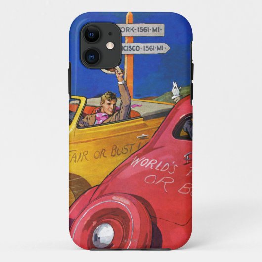 Weltausstellung oder Fehlschlag Case-Mate iPhone Hülle (Rückseite)