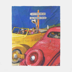 Weltausstellung oder Fehlschlag Fleecedecke