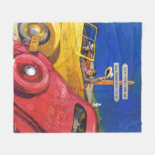 Weltausstellung oder Fehlschlag Fleecedecke (Vorderseite (Horizontal))