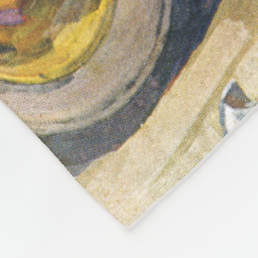 Weltausstellung oder Fehlschlag Fleecedecke (Ecke)