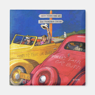 Weltausstellung oder Fehlschlag Magnet