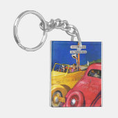 Weltausstellung oder Fehlschlag Schlüsselanhänger (Vorderseite links)