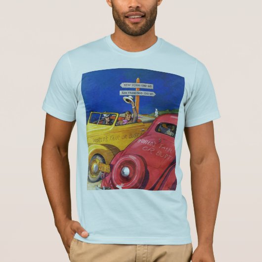 Weltausstellung oder Fehlschlag T-Shirt (Vorderseite)