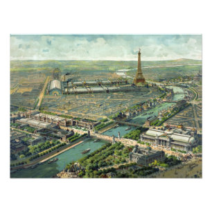 Weltausstellung Paris 1900 Frankreich Fotodruck