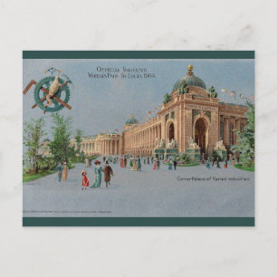 Weltausstellung St. Louis Missouri 1904 Postkarte