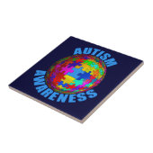 Weltautismus-Bewusstsein Fliese (Seite)