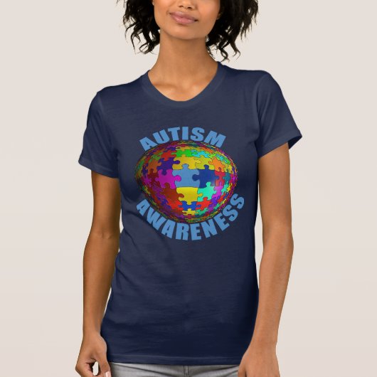 Weltautismus-Bewusstseins-T - Shirt (Vorderseite)