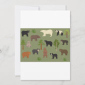 Weltbären Einladung (Vorderseite)