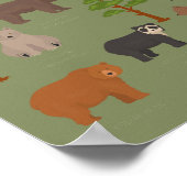 Weltbären Poster (Ecke)