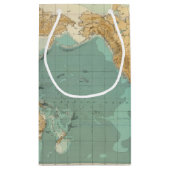 Weltbathyorographical Karte Kleine Geschenktüte (Rückseite)