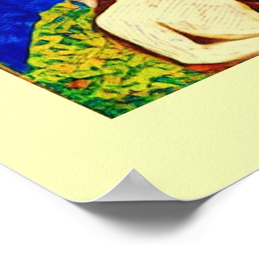 Weltbaumnacht Poster (Ecke)