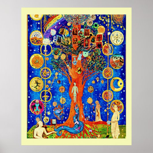 Weltbaumnacht Poster (Vorne)