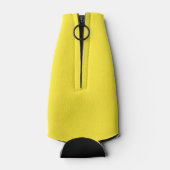 Weltbebentag Gelber Schwarzer Bestäuber Flaschenkühler (Rückseite)