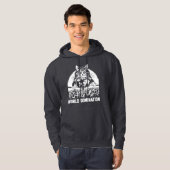 Weltbeherrschung 1 hoodie (Vorne ganz)