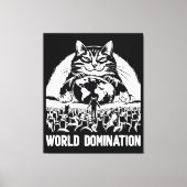 Weltbeherrschung 1 leinwanddruck (Vorderseite)
