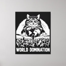 Weltbeherrschung 1 leinwanddruck
