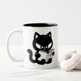 Weltbeherrschung 2 zweifarbige tasse