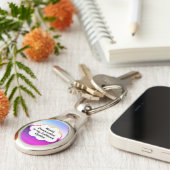 Weltbeherrschung Keychainv Schlüsselanhänger (Seite)