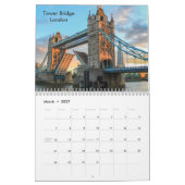 Weltberühmte Brücken 2023 Kalender (Mär 2027)