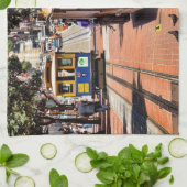 Weltberühmte Seilbahnen Geschirrtuch (Gefaltet)