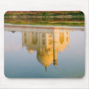 Weltberühmte Taj Mahal Tempelreflexion bei Mousepad