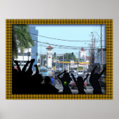 Weltberühmter "Half Way Tree" Poster (Vorne)