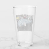 weltberühmter Klassiker e type jaguar Glas (Rückseite)