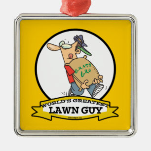 WELTBERÜHMTER RASEN-TYP MÄNNER CARTOON ORNAMENT AUS METALL