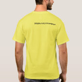 Weltberühmtes HackySacker! T-Shirt (Rückseite)