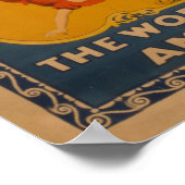 Weltberühmtes Silbons Barnum & Bailey Circus Poste Poster (Ecke)