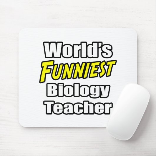 Weltberühmteste Biologielehrerin Mousepad (Mit Mouse)