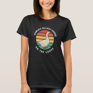 Weltberühmteste Gänse auf der Loose Funny Goose T-Shirt