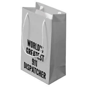 Weltbest 911 Dispatcher Kleine Geschenktüte