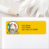 WELTBEST AVON LADY WOMEN CARTOON (Insitu)