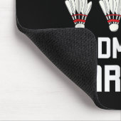 Weltbest Badminton Partner Cool Badminton P Mousepad (Ecke)