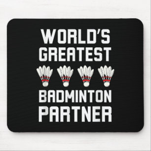 Weltbest Badminton Partner Cool Badminton P Mousepad