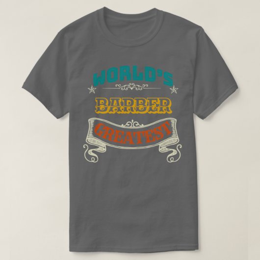 WELTBEST BARBER T-Shirt (Design vorne)