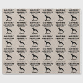 Weltbest belgischer Malinois Hund Geschenkpapier (Flach)