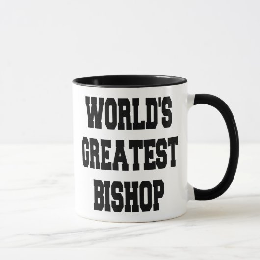 Weltbest Bishop Tasse (Rechts)
