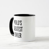 Weltbest Bowler Tasse (Vorderseite Links)
