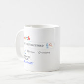 WELTBEST BRIDESMAID Funny Top Search Results Kaffeetasse (Vorderseite Links)