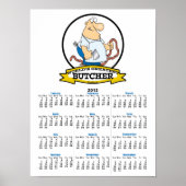 WELTBEST BUTCHER MEN CARTOON POSTER (Vorne)