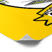 WELTBEST CAFETERIA LADY CARTOON POSTER (Ecke)