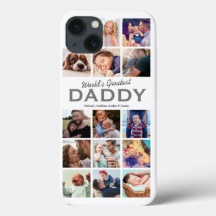 Weltbest Daddy Foto Collage Case-Mate iPhone Hülle